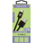 Bounce Cord Series 1.2. Meter Type C Cable Black