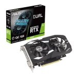 Asus Dual Oc Geforce Rtx 3050 6GB GDDR6 2304 Cuda Cores 1537MHZ Boost 2-SLOT Design – New