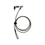 Noble Port Combination Wedge Slot Cable Security Lock