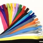 10-PACK Multicolor Nylon Invisible Zippers 3 Closed End 20.32-50.8 Cm For Tailor Sewing Crafts