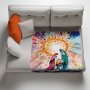 Nativity Light Weight Fleece Blanket By Kristin Van Lieshout