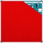 Parrot Products Info Board Aluminium Frame 900 900MM Red