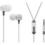 Volkano Metallic In-ear Headphones White