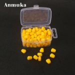 100PCS Floating Corn Kernels Silicone Soft Baits For Carp Catfish Outdoor Fishing Accessories