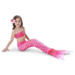 3 Piece Kids Pink Mermaid Bikini JP04 - 150