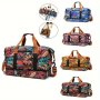 Travel Duffel Bag Weekender Overnight Bag With Wet Pocket And Shoe Compartment For Women And Men Travel Gym Yoga