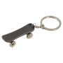 High Quality 3D Skateboard Keychain - Grey