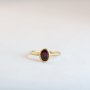 Oval Medium - Garnet - Large
