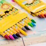 Aihao Premium Crayons Set - 8/12 Vivid Colors Non-Toxic Easy Grip Long-Lasting Perfect For Artists 14+