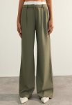 Limited Edition Wide Leg wide Leg Waist Woven Trousers - Mint