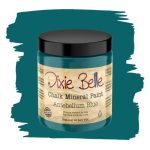 Dixie Belle Paint Company Chalk Finish Furniture Paint - Antebellum Blue 8OZ - Matte Dark Teal Chic Chalk Mineral Diy Furniture
