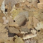 50 Pack Vintage Burnt Edge English Text Stickers Self-adhesive Pvc Decorative Seals For Scrapbooking Journals Aesthetic Craft Wa