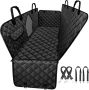 Pet Car Seat Cover For Dogs Waterproof & Scratch-proof With Pockets