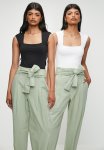 Superbalist 2 Pack Extended Square Neck Bodysuit - Black & White