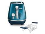 Delonghi Distinta Flair 2 Slice Toaster Prestige Blue CTI2103.BL