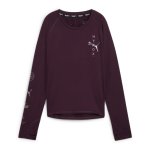 Puma X Hyrox Cloudspun Women's Long-sleeve Top - Midnight Plum