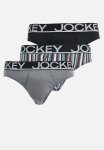 Jockey 3 Pk Fancy Brief - Stripe
