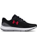 Men's Ua Surge 3 Running Shoes - Black 10