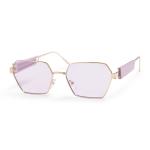 Lavender Square Shape Sunglasses