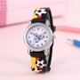 Fashion Colorful Cartoon Football Children's Quartz Electronic Watch Ideal Choice For Gifts