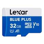 Lexar Blue Plus 32GB Microsdhc Memory Card LMSBLPL032G-BNANG