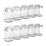 2 Plastic Wall Racks