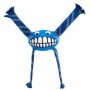 Rogz Flossy Grinz Large 240MM Oral Care Dog Toy Blue Waggs Pet Shop