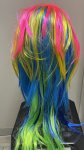 Multi Colored Long Wigs