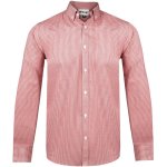 Mens Long Sleeve Edinburgh Shirt Red