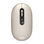 MAC Port Connect Pure Rechargeable Wireless And Bluetooth Mouse - Shadow Zoopateq