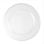 Churchill - Profile Plate White - 30CM Set Of 12