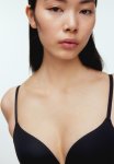 Seamless Push-up-bra - Black
