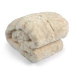 Faux Fur Milk Throw 140X180CM