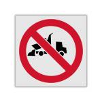 No Dumping Here Reflective Safety Sign PV13REF