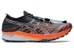 ASICS Woman's Fujispeed Trail Running Shoes -black nova Orange - UK8.5