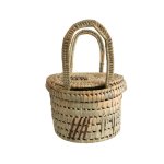 Round Woven Picnic Basket