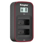 BM058-LPE17 Lcd Dual Battery Charger For Canon LP-E17
