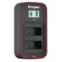 BM058-LPE17 Lcd Dual Battery Charger For Canon LP-E17