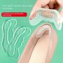 2PCS Silicone Insoles For Shoes Women High Heel Anti-wear Shoe Heel Pad