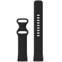 Fitbit Versa 3 Silicone Watch Strap 140MM Black