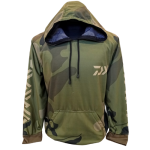 Daiwa Fleece Hoody Brown Camo