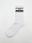 Soviet Ember 2 Pack Long Tennis Socks In White - White Onesize