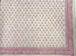 Pink & White Khanta Hand-stitched Trhow – 140X210