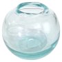 Abstract Glass Bowl Vase Green 12CM