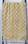 Yellow&natural Diam Throw Yellow&natural Diam Th 125X150