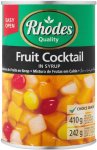 Rhodes Fruit Cocktail In Syrup Fruits