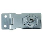 Samson Hasp And Staple Set Nickel 63MM
