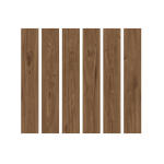 Floor Tile Porcelain Forte Wakefield Brown 200X1200MM 1.05M2 BOX