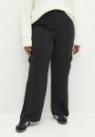 Plus The Lycel Tailored Utility Pant - Black