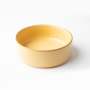 Flat Stackable Cereal Bowl Choose From 6 Colours - Mustard